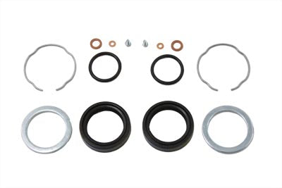 James JGI-45849-87 39mm front fork seal kit components for motorcycle suspension repair