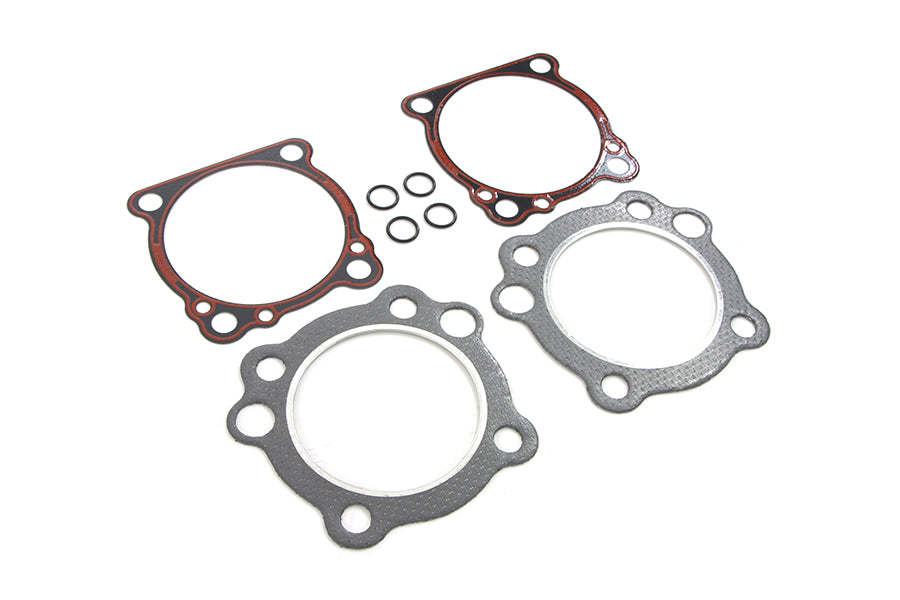 Gary Bang 15-0394 V-Twin engine head base gasket kit components.