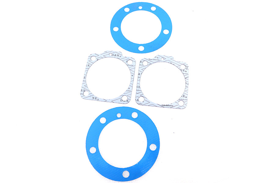 Gary Bang 76367 V-Twin engine head gasket kit components arranged for display