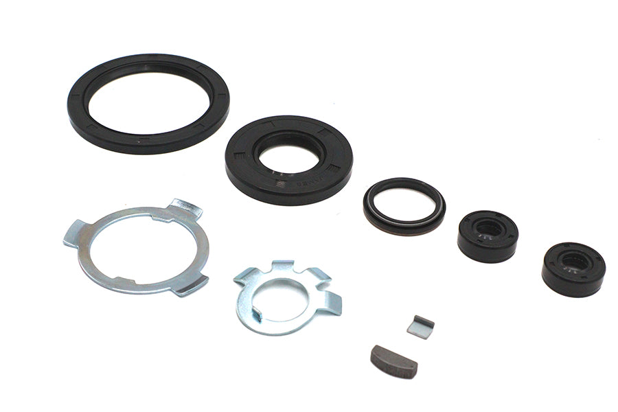 James JGI-37741-82-K transmission main seal kit with seals and gaskets displayed on white background