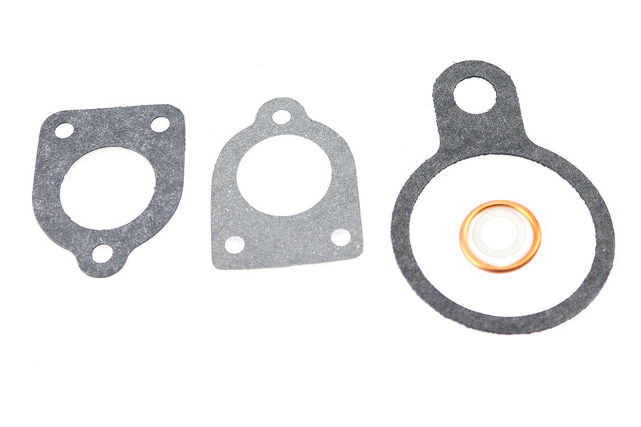 Gary Bang 15-1294 side valve Linkert carburetor gasket kit components laid out for view