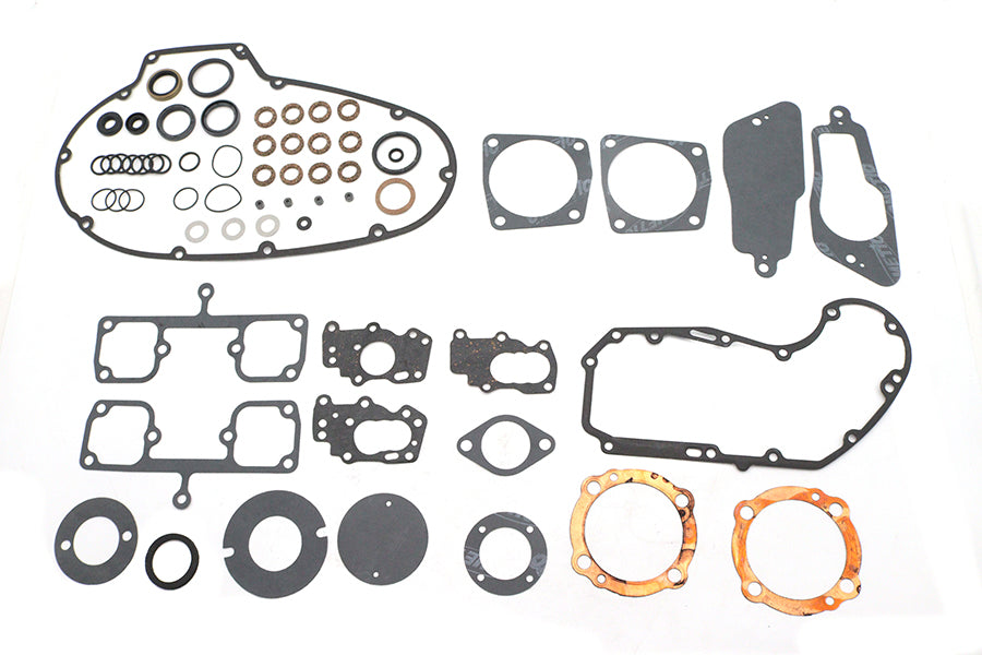 Cometic C9047F complete engine gasket kit components displayed together