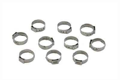 Oetiker 16700024 oil hose clamp for oil tanks, metal ring-style fastening component