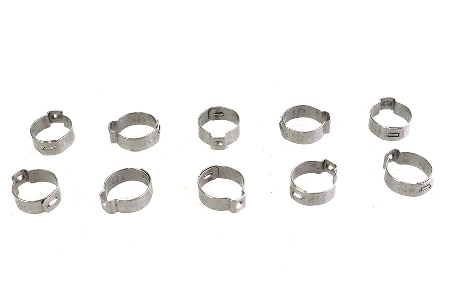 Oetiker 15500009 hose clamp for oil tank applications, shown against a plain background
