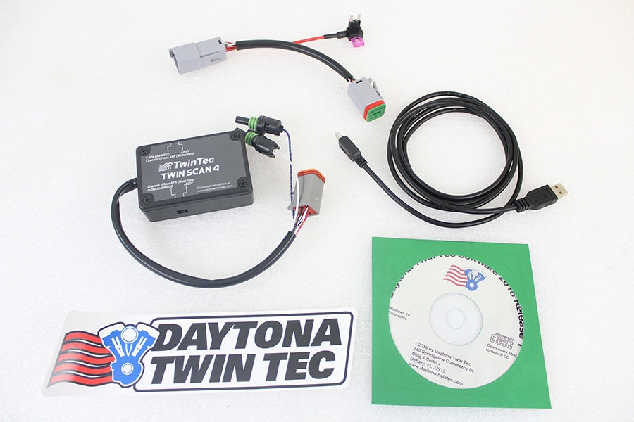 Daytona Twin Tech 15500 Twin Scan 4 diagnostic tool electrical scanner displayed on a white background