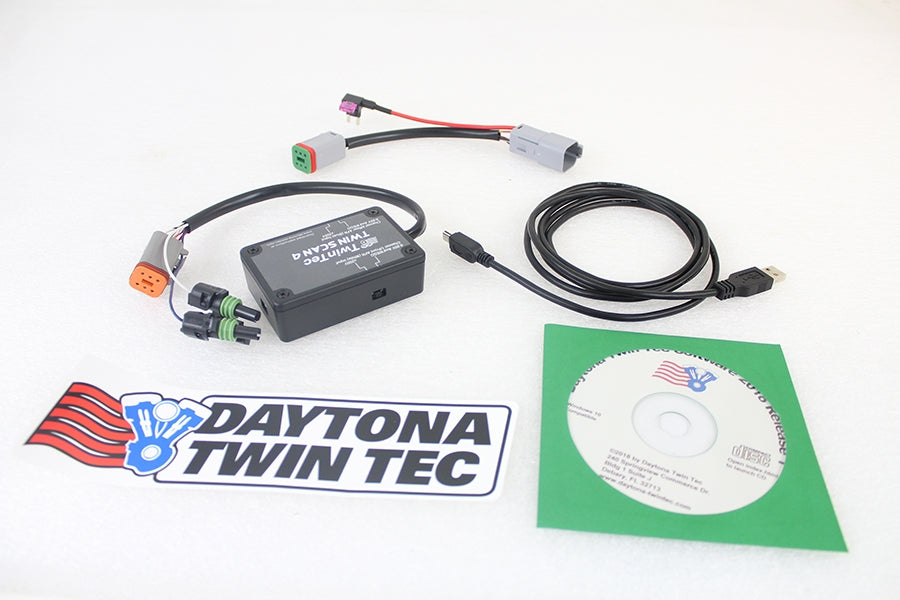 Daytona Twin Tech 15500 Twin Scan 4 diagnostic tool for motorcycle electrical systems