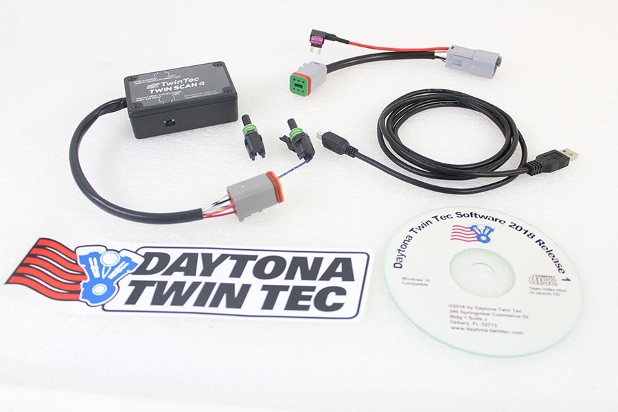 Daytona Twin Tech 15500 Twin Scan 4 diagnostic tool for motorcycle electrical systems