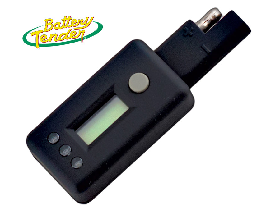 Deltran Battery Tender LCD Battery Meter 081-0157 displaying battery voltage and charge statusેદ