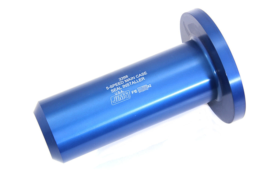 Jims 2268 main drive gear case seal installer tool for motorcycle transmission, SKU 16-1028