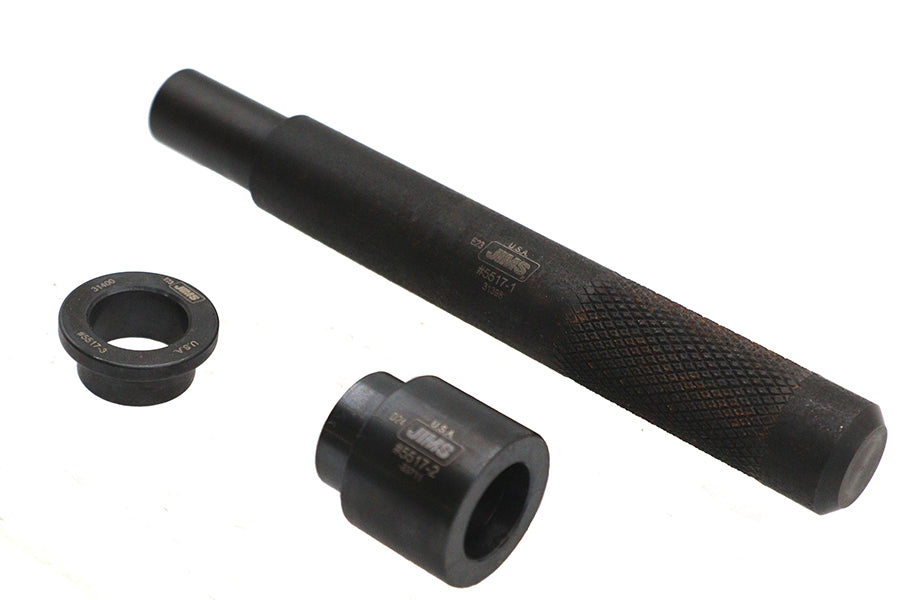 Jims 5517 M8 shifter mechanism sleeve remover and installer tool for motorcycle transmission service