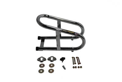 Pingel WC350 wheel chock with mounts, 3-1/2-inch inside width for motorcycle wheel and tire support