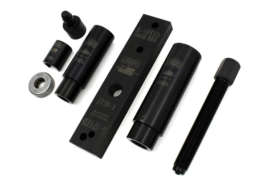 Jims 739 transmission countershaft bearing tool, SKU 16-1883, black metal tool shown upright