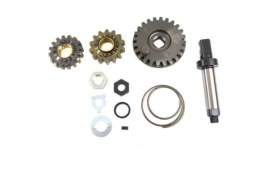 V-Twin 17-0419 14 Tooth Big Twin Kick Starter Gear Kit with Key