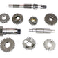 V-Twin XL transmission gear set, 17-0796, featuring precision-cut gears for motorcycle transmission repair