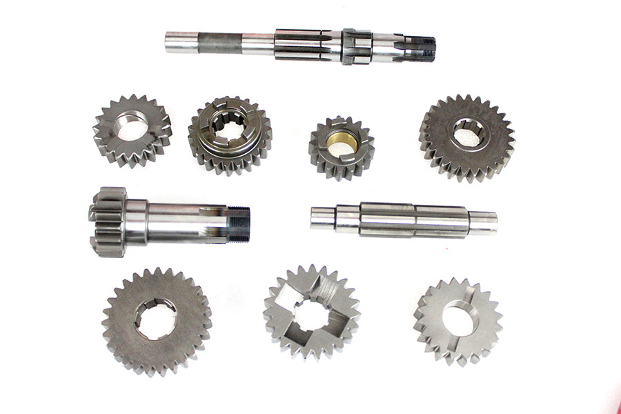 V-Twin XL transmission gear set, 17-0796, featuring precision-cut gears for motorcycle transmission repair