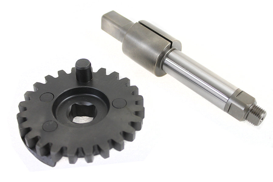 Motorshop 17-0829 starter shaft for 1941–1950 Harley-Davidson FL motorcycle electrical system