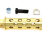 Motorshop 17-0837 Holey Kick Starter Pedal in brass for motorcycle transmission