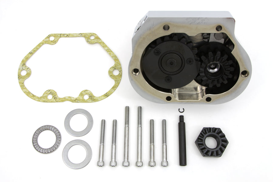 Motorshop 19507 chrome kick starter kit for 5-speed transmission