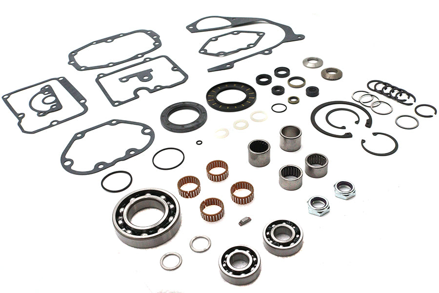 Jims 1020 transmission hardware and rebuild kit with assorted replacement components