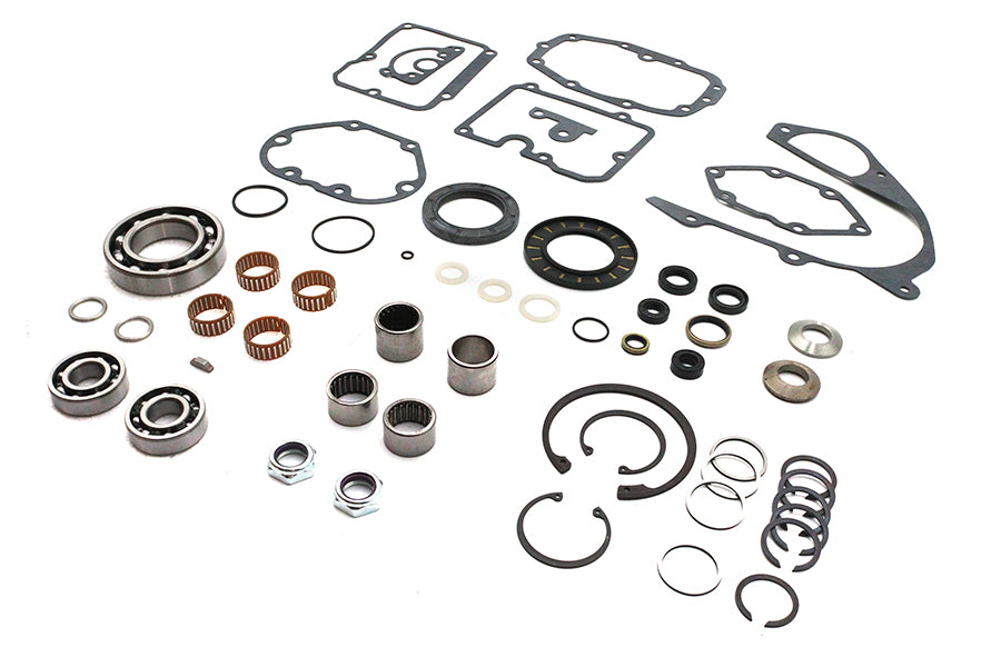 Jims 1020 transmission hardware and rebuild kit components for motorcycle transmission repair