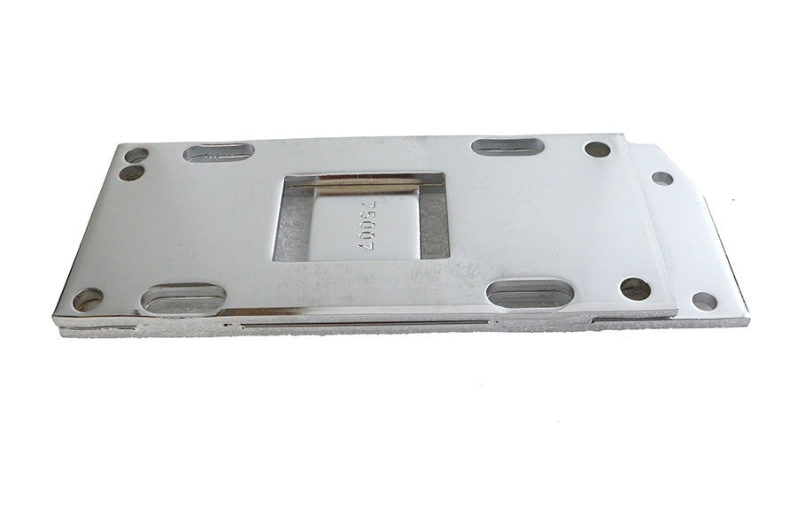Motorshop 75007 Chrome Transmission Mount Plate