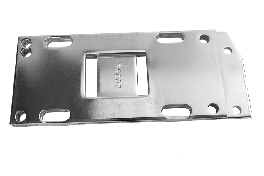 Motorshop 75007 Chrome Transmission Mount Plate