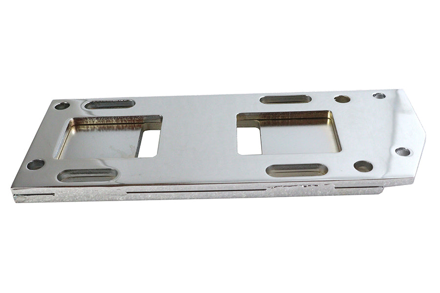 Motorshop 75392 Chrome Transmission Mounting Plate, SKU 17-6660