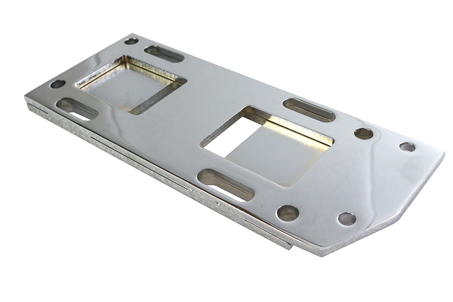 Motorshop 75392 Chrome Transmission Mounting Plate, SKU 17-6660