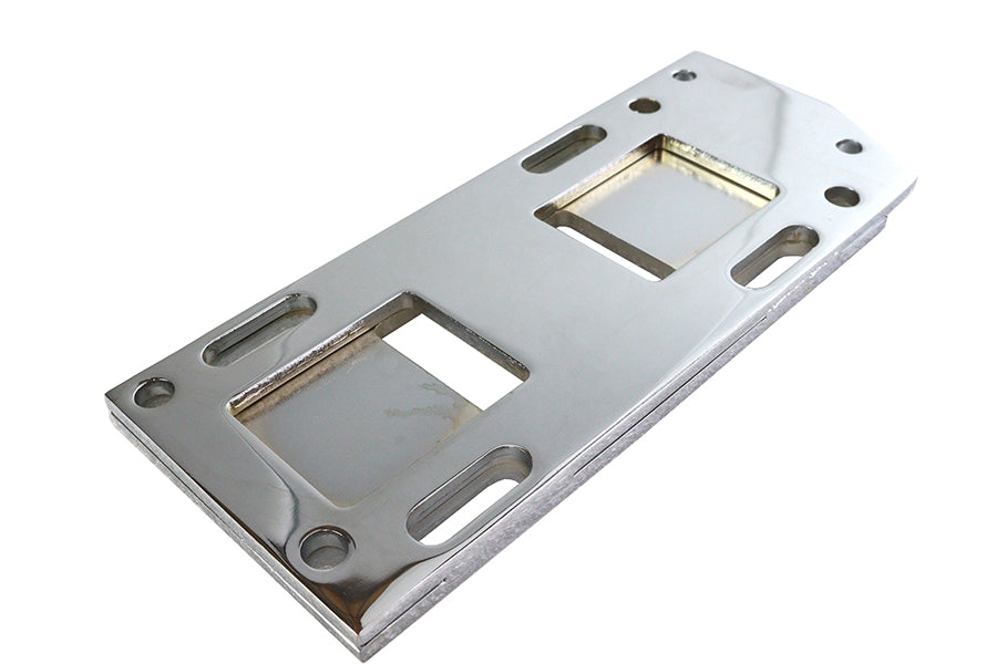 Motorshop 75392 Chrome Transmission Mounting Plate, SKU 17-6660