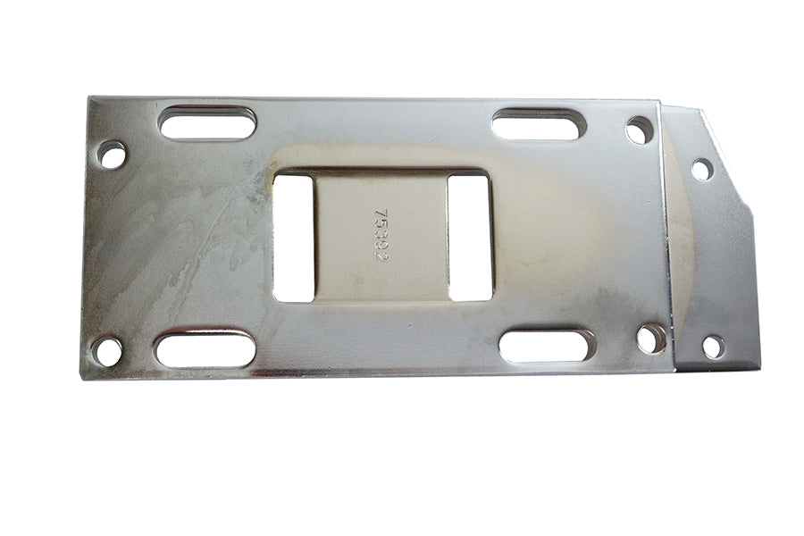Motorshop 75392 Chrome Transmission Mounting Plate, SKU 17-6660