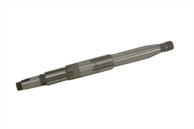 Andrews 208650 medium transmission mainshaft for motorcycle drivetrain applications