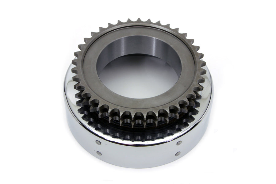 York 18-0526 Chrome Kick Start Clutch Drum