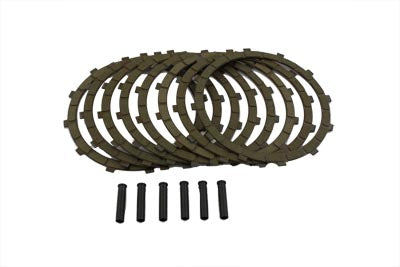 Barnett 302-30-10030 8-piece wet clutch set for motorcycle drive line applications