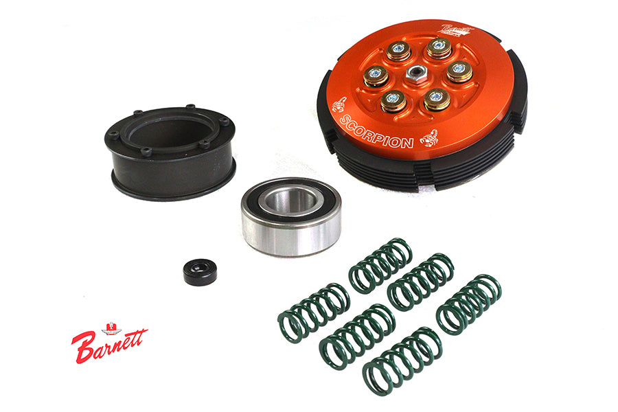 Barnett Scorpion clutch kit 608-30-10036 for motorcycle drive line applications.
