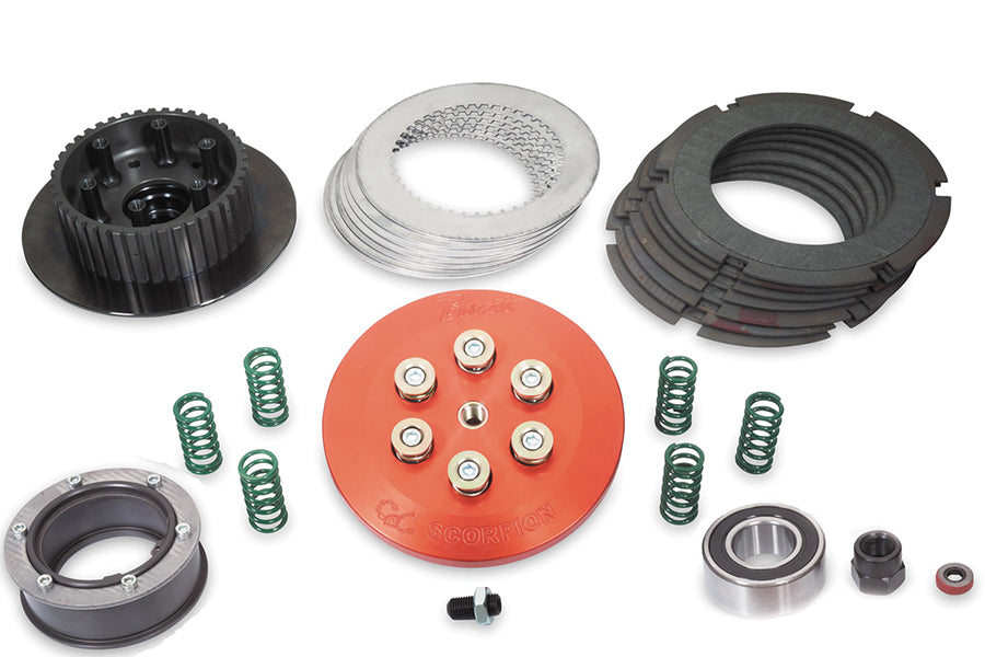 Barnett Scorpion clutch kit 608-30-10098 for motorcycle drive line applications