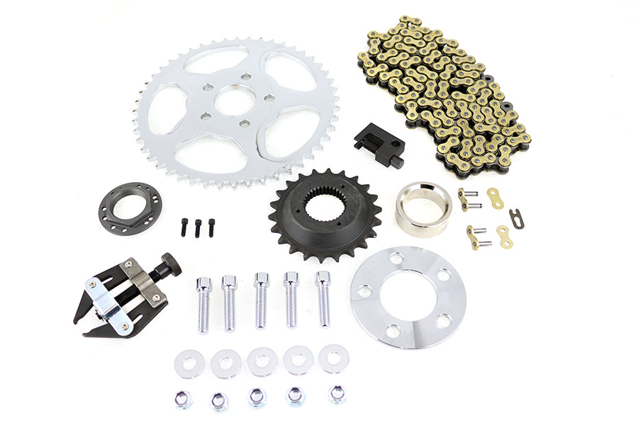 York Softail rear chain drive conversion kit 19-0152 for motorcycle drive line setup