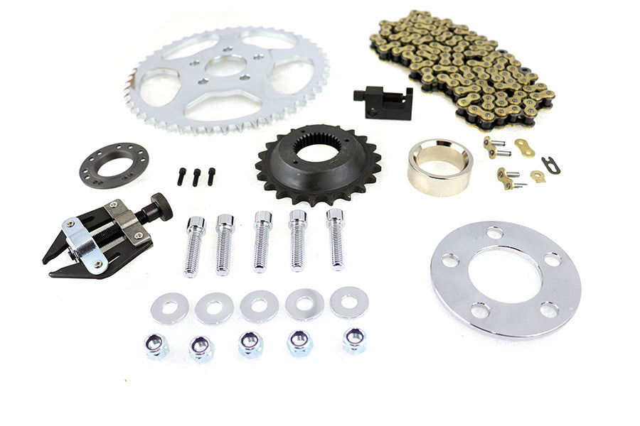 York Softail rear chain drive conversion kit 19-0152 for motorcycle drivetrain setup