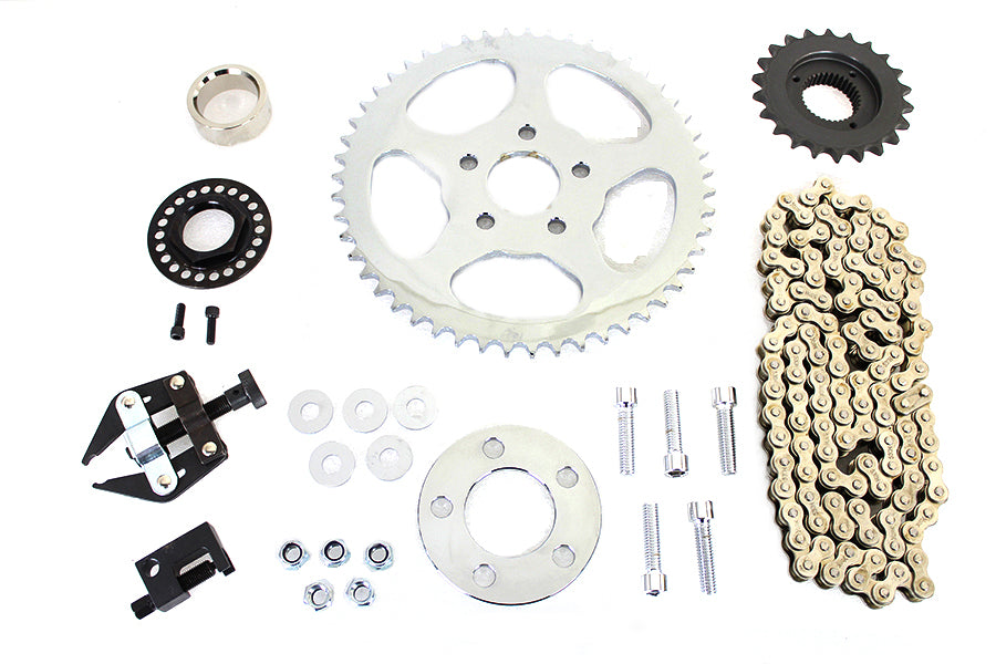 York Softail rear chain drive conversion kit, model 19-0169, drivetrain components (19-0169b)