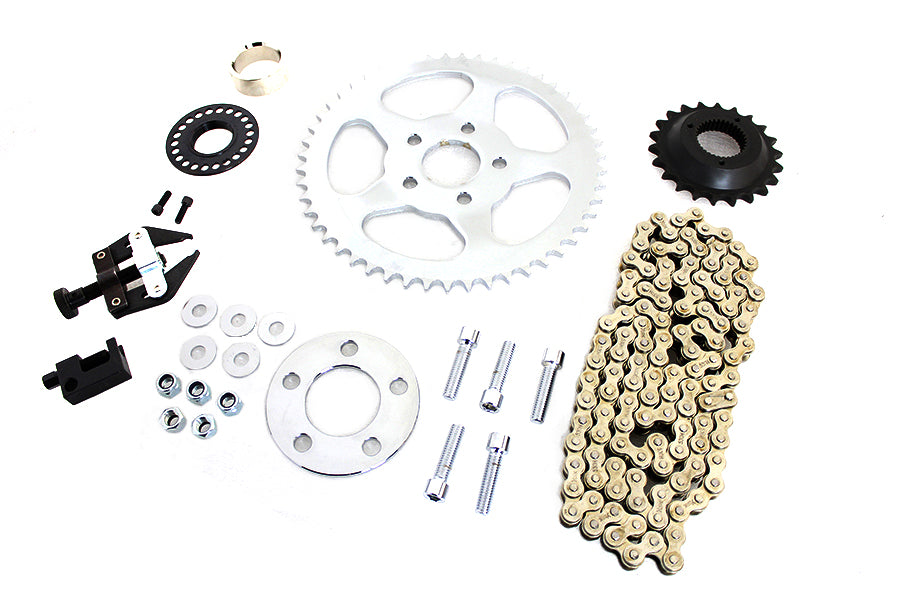 York 19-0169 Softail rear chain drive conversion kit for motorcycle driveline applications