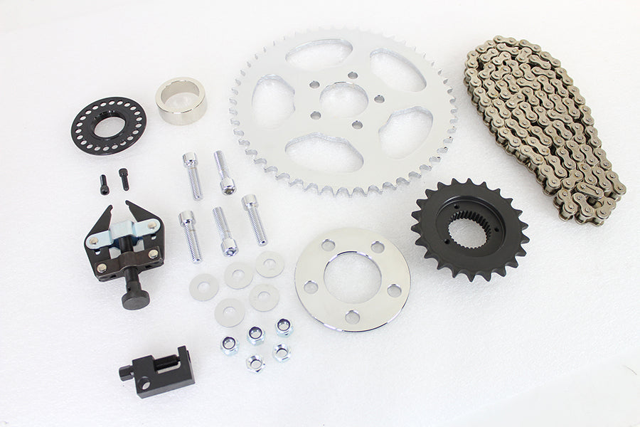 York 19-0179 Softail rear chain drive kit for motorcycle drivetrain applications