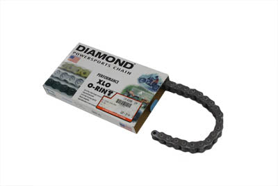 Diamond Chain DMD530HLO1R110N O-Ring 110-link drive chain close-up