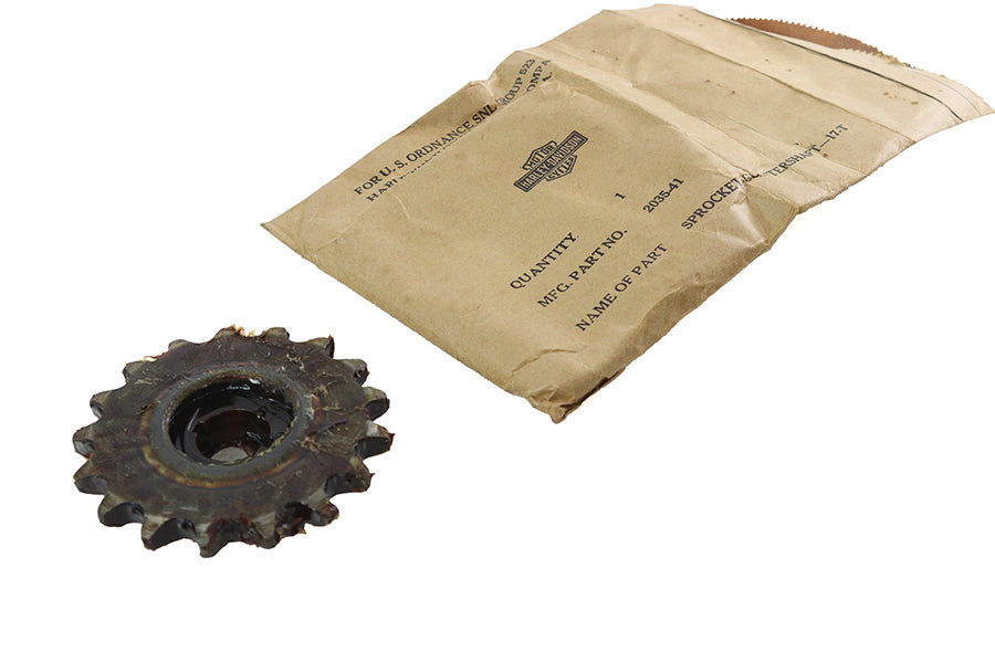 OE 2035-41 17-tooth countershaft sprocket seal for Side Valve engines