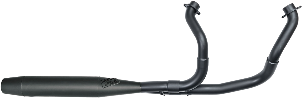 SAWICKI 930-01348 Indian Chieftain black mid-length cannon exhaust pipe