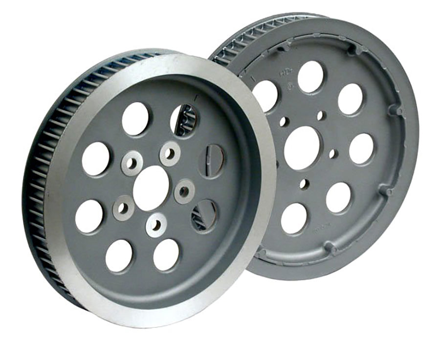 York 191416 Black Rear Belt Pulley, 65 Tooth