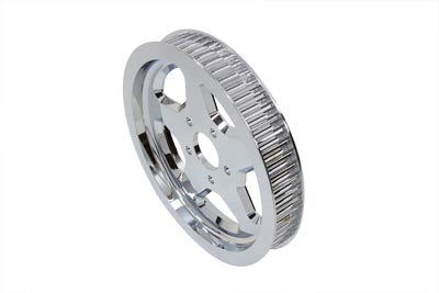 York 20-0353 Rear Drive Pulley, 65-Tooth Chrome