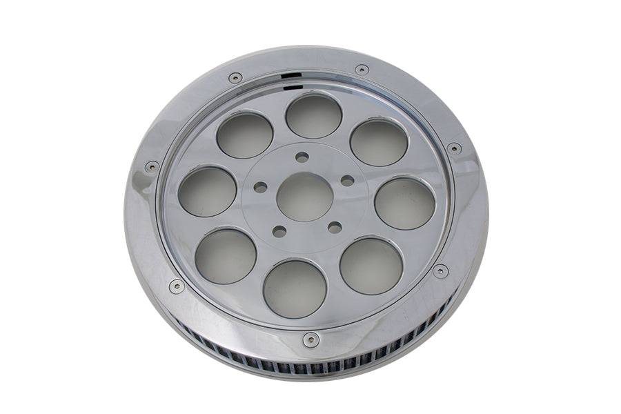 York 20-0498 rear drive pulley with 70-tooth chrome finish 񟿿
