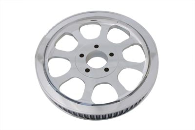 York 20-0647 rear drive pulley with 70-tooth chrome finish for drive line applications