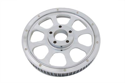 York 20-0647 rear drive pulley with 70 teeth and chrome finish