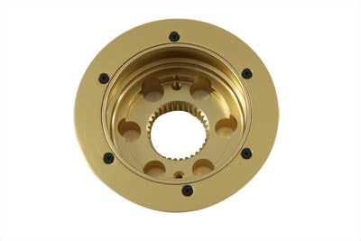 York 20-0648 front drive pulley with 29 teeth, shown from the side