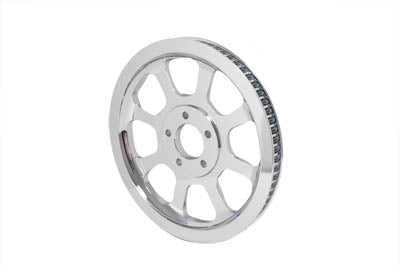 York 20-0692 rear pulley, 70-tooth chrome drive line component